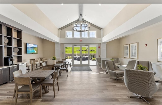 view of community lobby