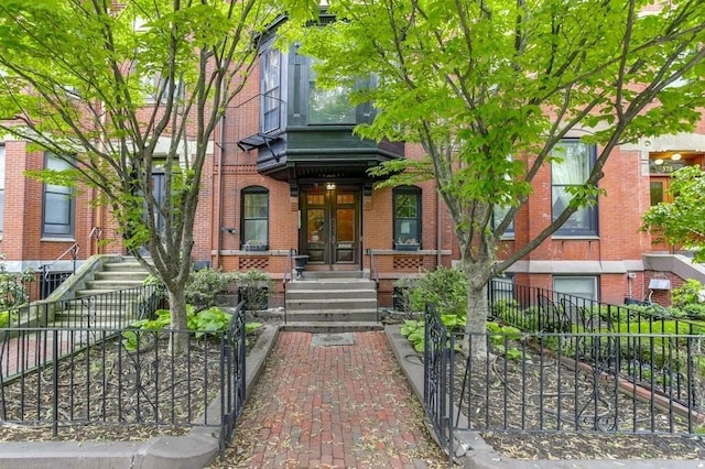 376 Marlborough St Unit 4, Boston, MA 02116 - property entrance featuring brick siding