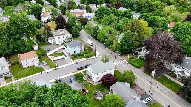 142 Dale St, Waltham, MA 02451 - aerial view of residential area