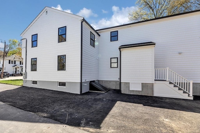 view of rear view of house