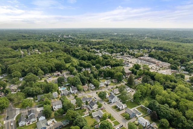 14 E Division St, Holbrook, MA 02343 - view of property location with a heavily wooded area