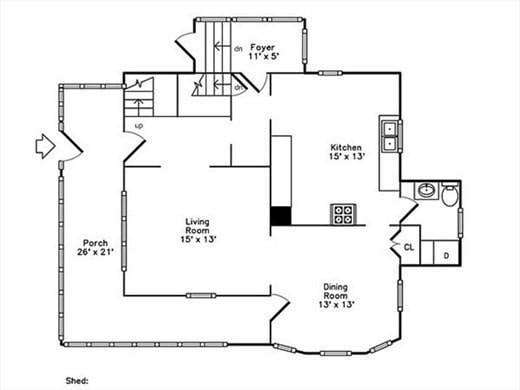 14 E Division St, Holbrook, MA 02343 - room layout
