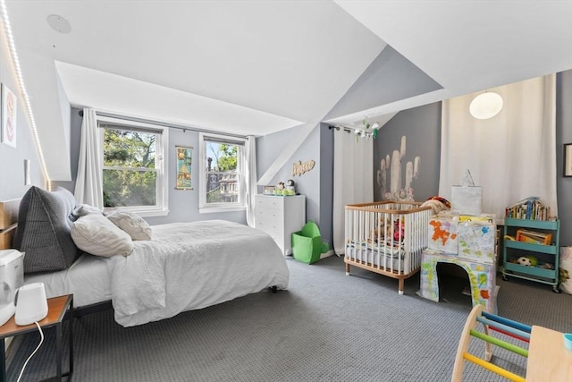 2A Brewer St, Boston, MA 02130 - bedroom featuring carpet and vaulted ceiling