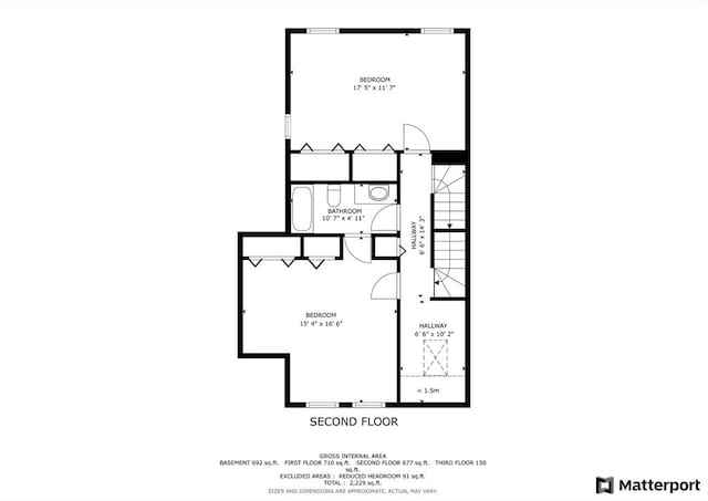2A Brewer St, Boston, MA 02130 - home floor plan