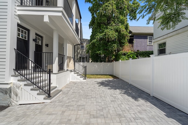 view of patio