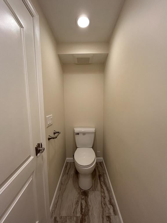 61 School St Unit B, Natick, MA 01760 - bathroom with marble finish flooring and baseboards