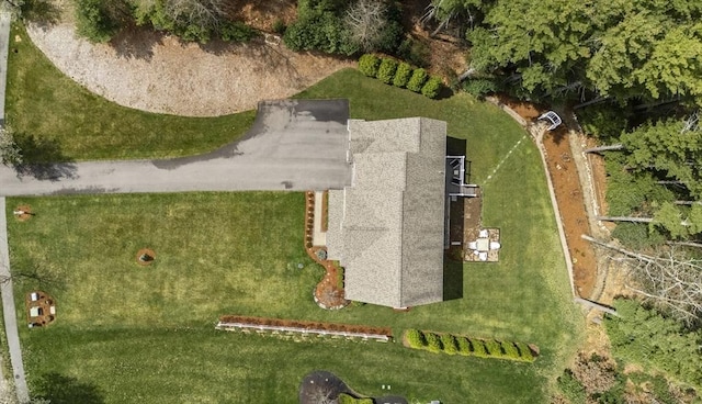 drone / aerial view