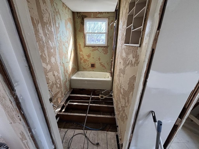 full bathroom with a bathtub