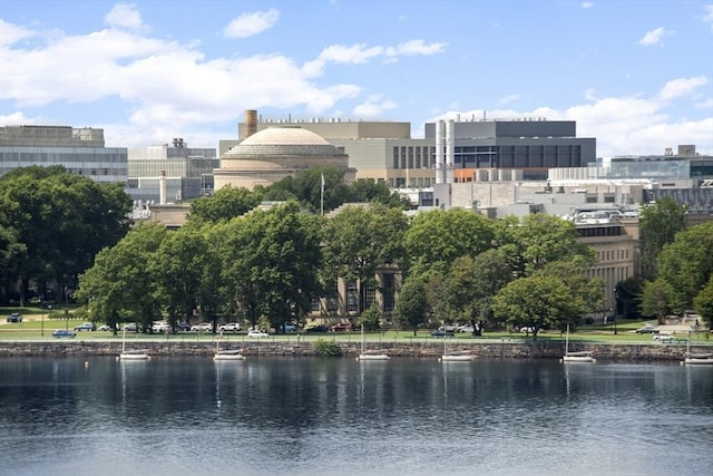 water view with nearby urban area