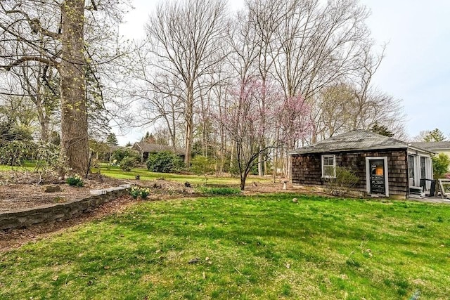 view of yard