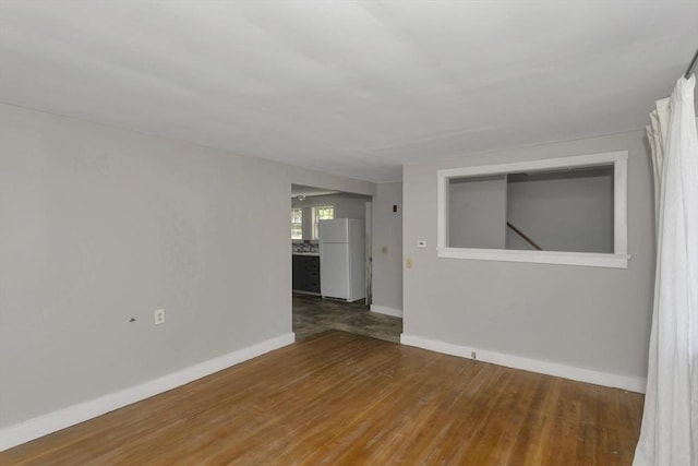 82 Grove St, North Brookfield, MA 01535 - spare room featuring wood finished floors and baseboards