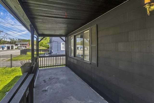 82 Grove St, North Brookfield, MA 01535 - view of patio with covered porch and fence