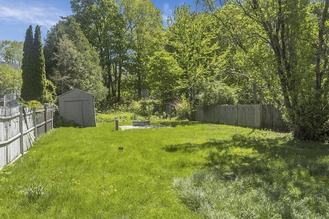 82 Grove St, North Brookfield, MA 01535 - view of yard featuring a storage shed and an outbuilding