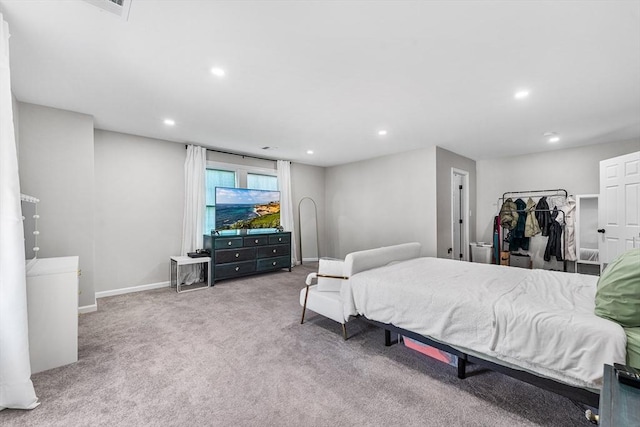 105 Depot St Unit A, Milford, MA 01757 - bedroom with carpet, recessed lighting, and baseboards