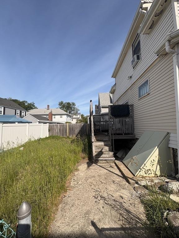 12 Graves Ave, Lynn, MA 01902 - view of yard featuring a wooden deck
