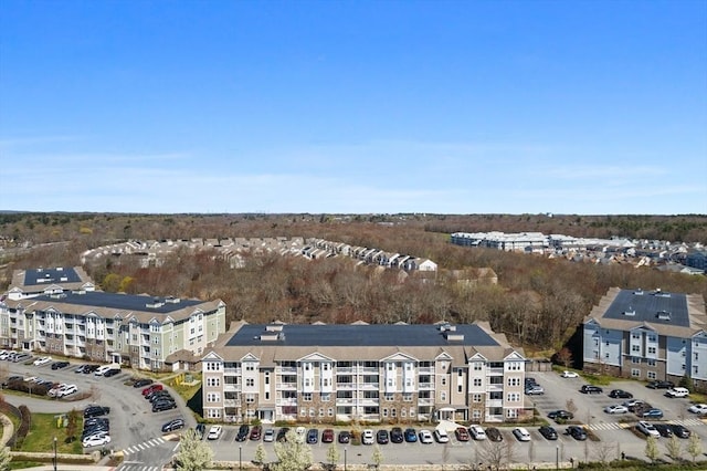 110 Trotter Rd Unit 104, Weymouth, MA 02190 - drone / aerial view of apartment complex / building