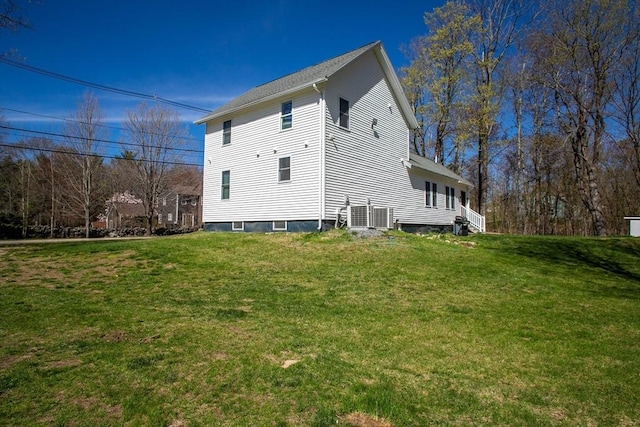 32 Leverett Rd, Shutesbury, MA 01072 - view of home's exterior with a yard