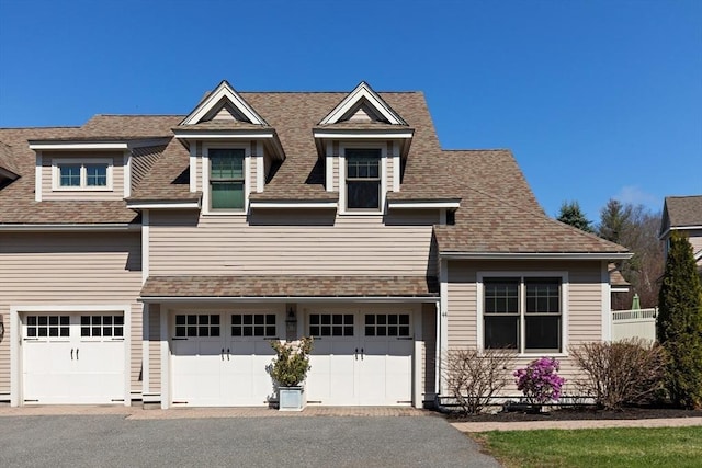 44 Sunset Ridge Ln Unit 44, Bolton, MA 01740 - view of front of property with a garage, asphalt driveway, and a shingled roof