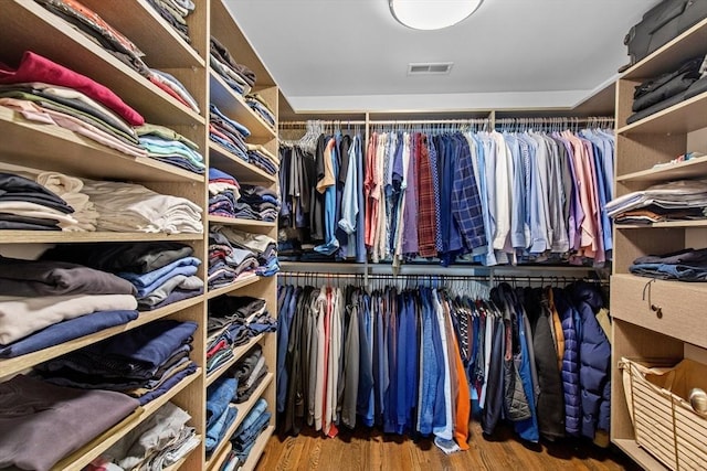 44 Sunset Ridge Ln Unit 44, Bolton, MA 01740 - walk in closet featuring wood finished floors
