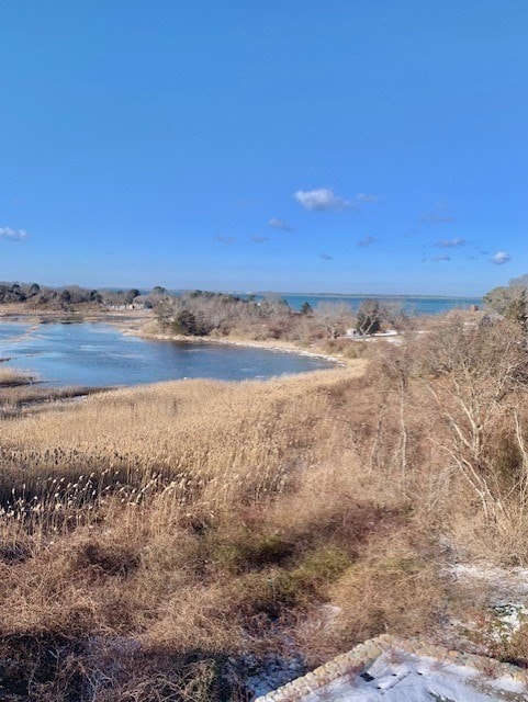 property view of water