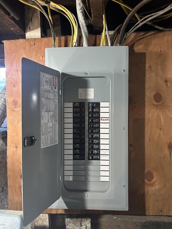 utilities with electric panel