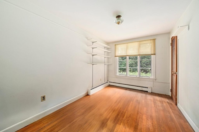 36 Grove St, Hanover, MA 02339 - unfurnished room featuring light wood-type flooring and baseboard heating