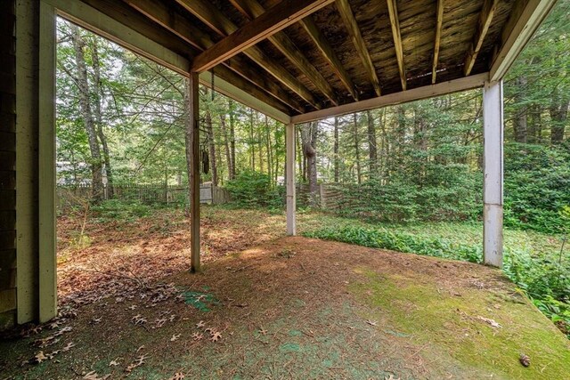 36 Grove St, Hanover, MA 02339 - view of yard with a forest view