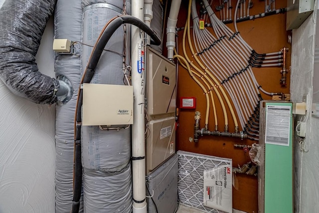 view of utility room