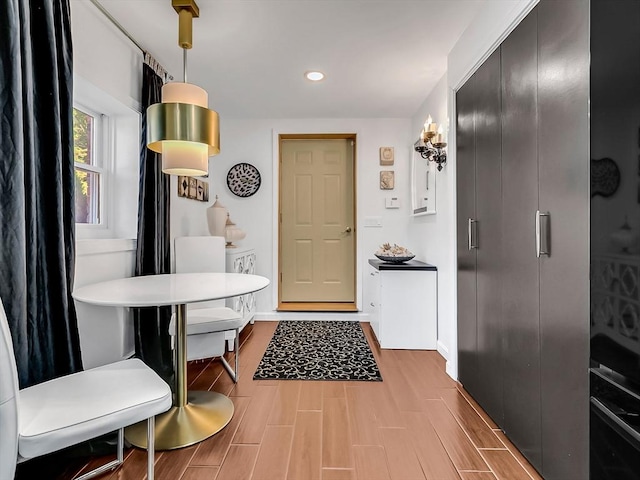 188 Atlantic St, Gloucester, MA 01930 - bathroom with wood finished floors and recessed lighting