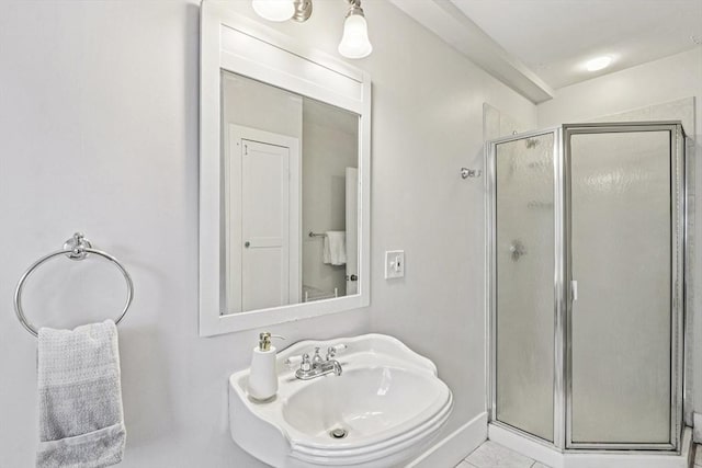 20 Lake St Unit 2, Somerville, MA 02143 - bathroom featuring a shower stall and a sink