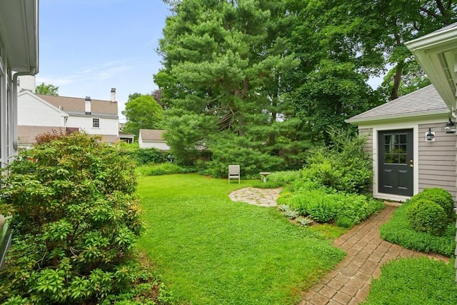 21 Marsh St, Dedham, MA 02026 - view of grassy yard