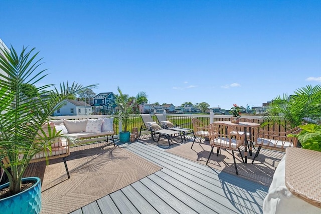 12 Moreland Ave Unit 1, Hull, MA 02045 - deck with outdoor lounge area