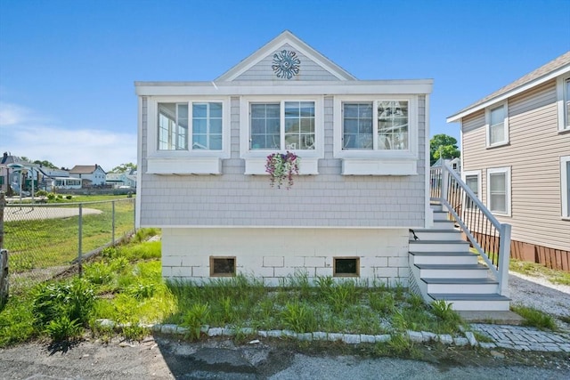 12 Moreland Ave Unit 1, Hull, MA 02045 - view of front facade featuring stairway