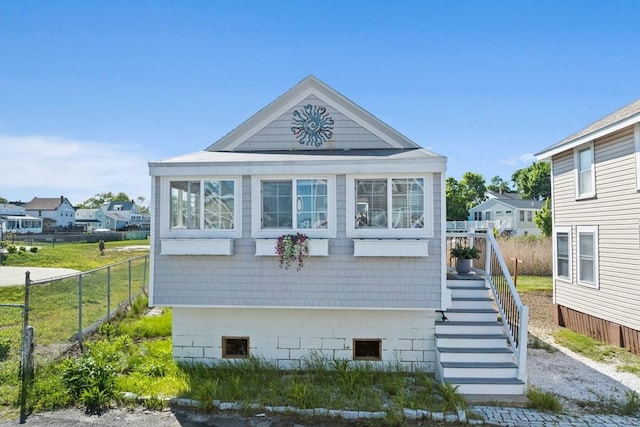 12 Moreland Ave Unit 1, Hull, MA 02045 - view of front facade with stairs
