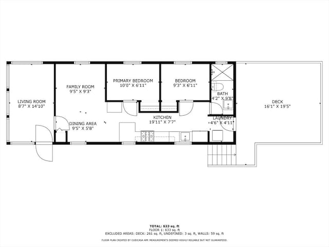 12 Moreland Ave Unit 1, Hull, MA 02045 - floor plan / room layout