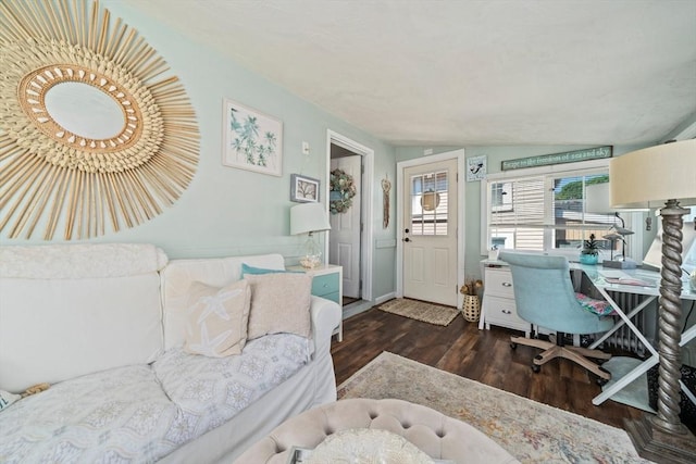 12 Moreland Ave Unit 1, Hull, MA 02045 - home office with wood finished floors