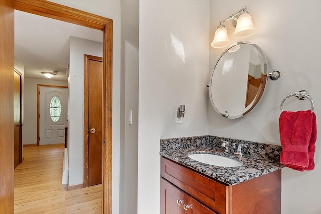 65 Martin Rd, Tewksbury, MA 01876 - bathroom featuring wood finished floors and vanity
