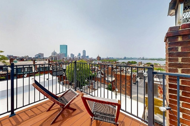 70 Revere St Unit 5, Boston, MA 02114 - balcony with a skyline view