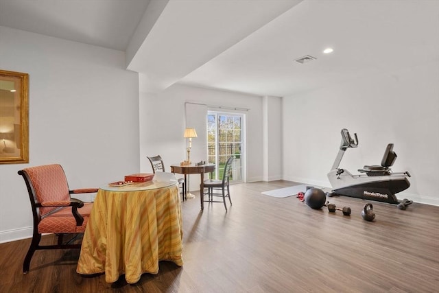21 Snapping Bow, Plymouth, MA 02360 - dining space with wood finished floors and recessed lighting