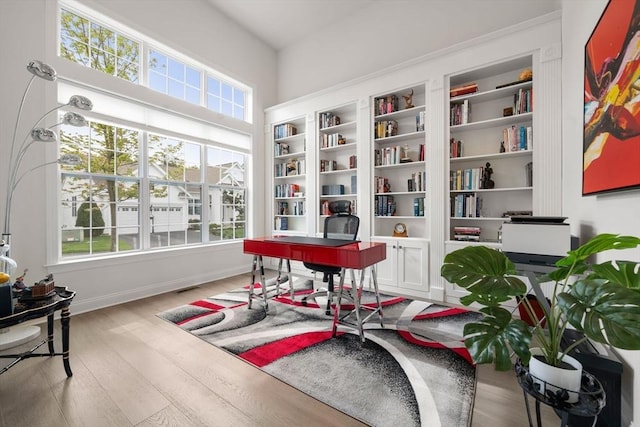 21 Snapping Bow, Plymouth, MA 02360 - office with wood finished floors and built in features