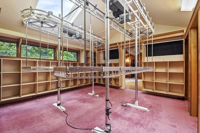 210 Plain Dr, Stoughton, MA 02072 - basement featuring carpet flooring and plenty of natural light