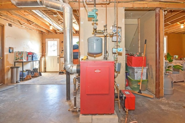 view of utility room