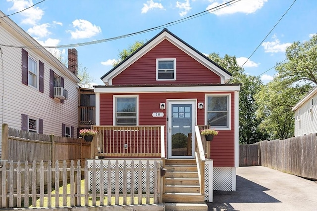 18 Doyle St, Lawrence, MA 01841 - view of front of house with cooling unit