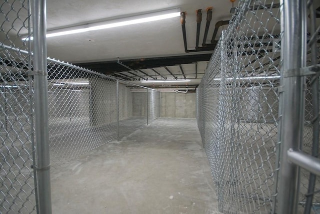 view of storage room