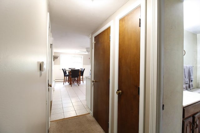 708 Berkley St, Berkley, MA 02779 - corridor featuring light tile patterned floors