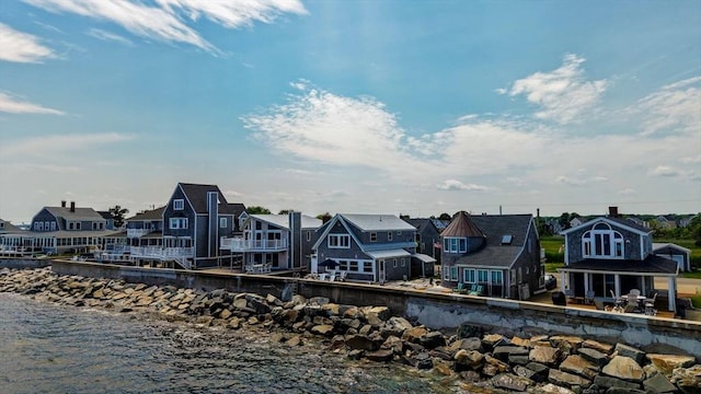 36 Ocean St, Marshfield, MA 02050 - water view with nearby suburban area
