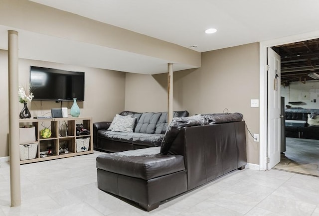 11 Ann Ave, Dartmouth, MA 02747 - living area featuring baseboards