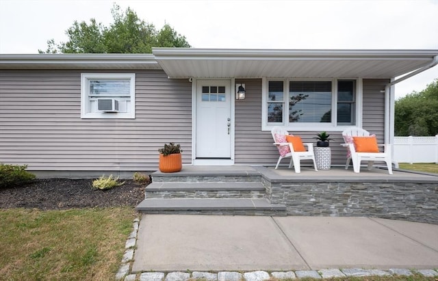 11 Ann Ave, Dartmouth, MA 02747 - property entrance with a porch