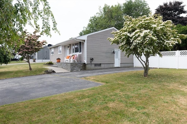 11 Ann Ave, Dartmouth, MA 02747 - view of front of home featuring driveway