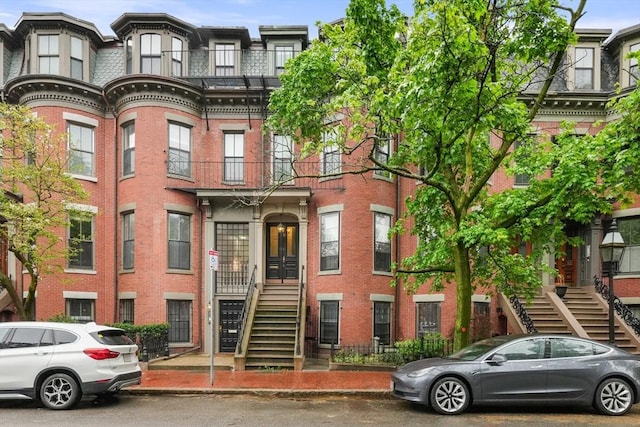 view of property with stairs